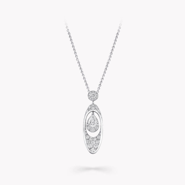 Graff Gateway Pear Shape Diamond Pendant
