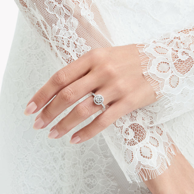 Constellation Round Diamond Engagement Ring