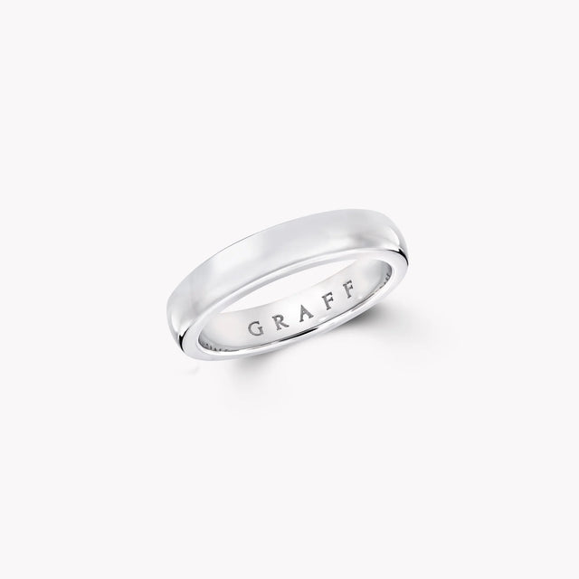 D Shape Wedding Band