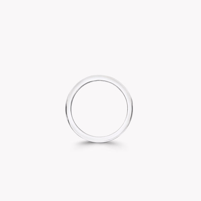 D Shape Wedding Band