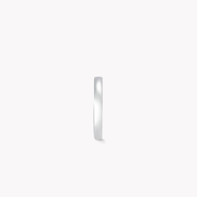 D Shape Wedding Band