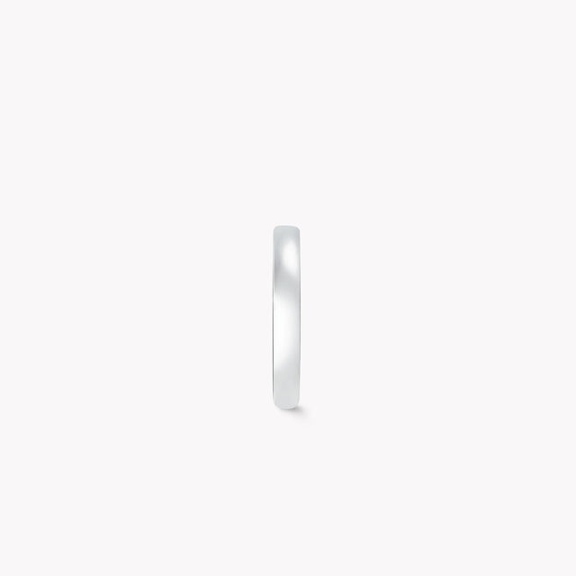 D Shape Wedding Band