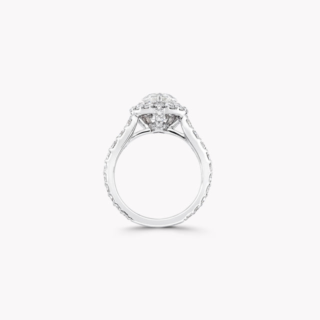 Icon Heart Shape Diamond Engagement Ring