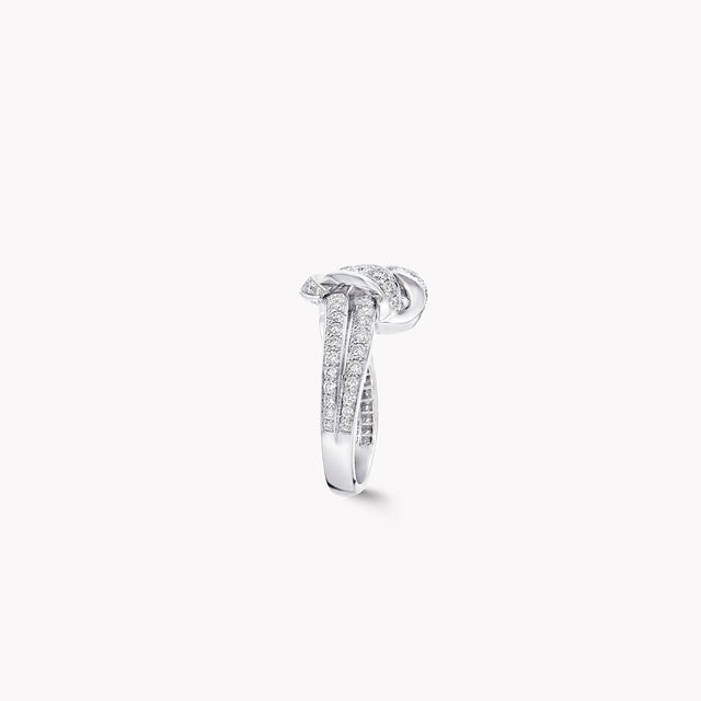 Tilda’s Bow Pavé Diamond Ring