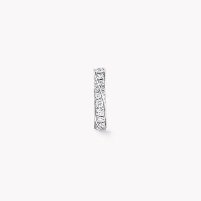Spiral Pavé Diamond Band