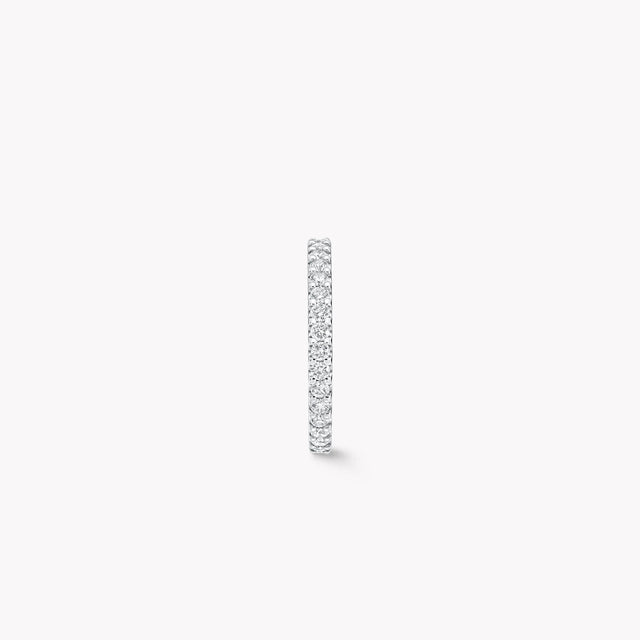 Round Diamond Wedding Band