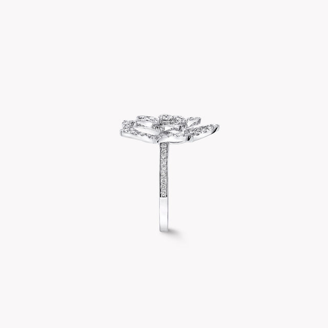 Wild Flower Large Diamond Ring