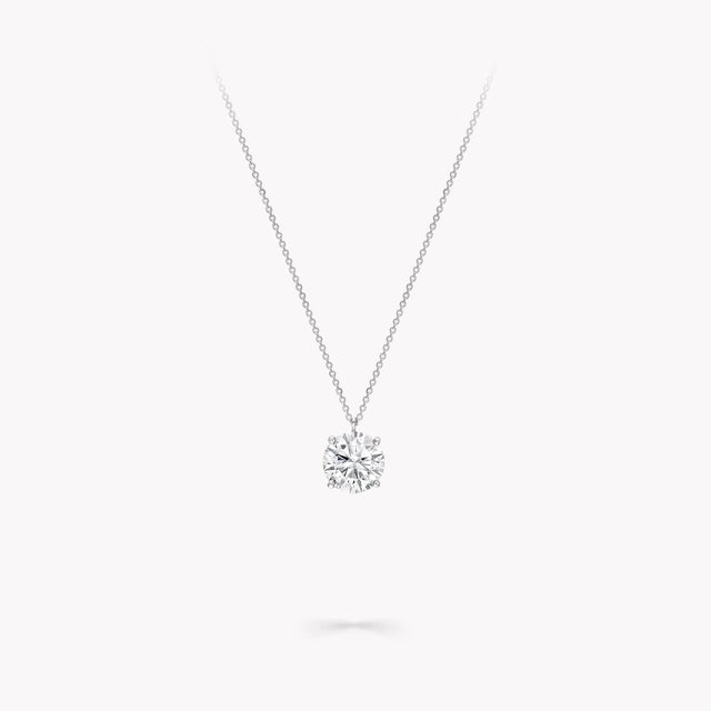 Round Diamond Pendant