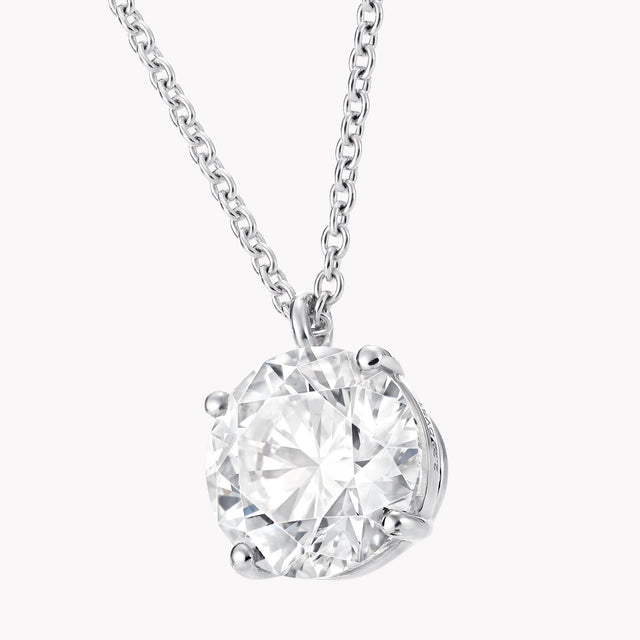 Round Diamond Pendant