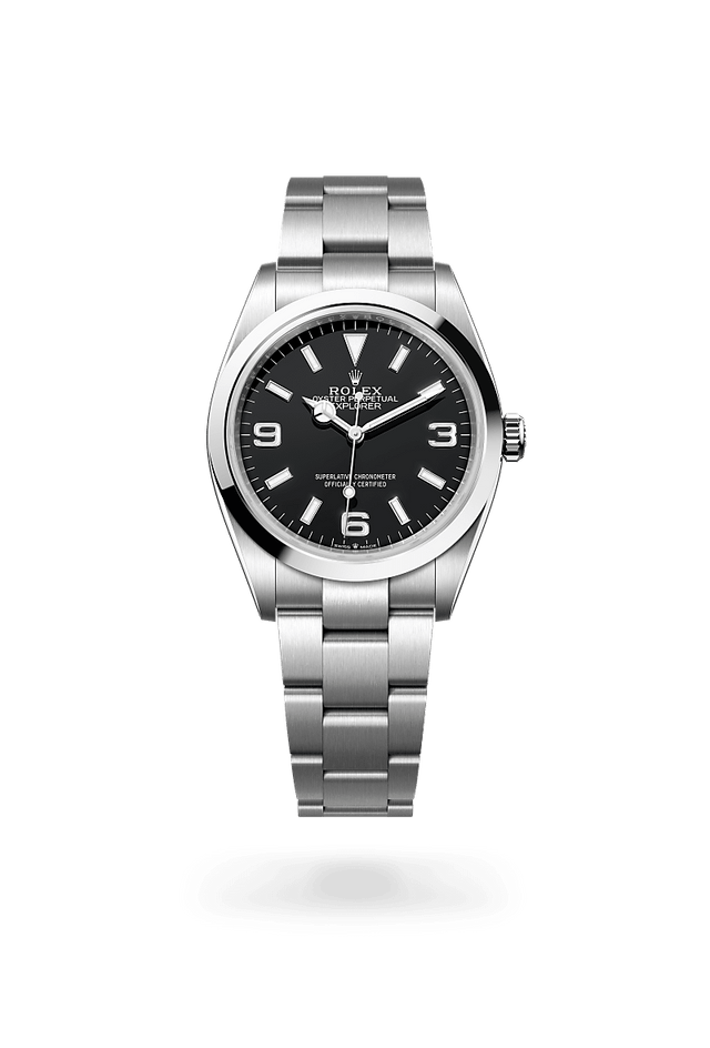 rolex Explorer 36 in Oystersteel, m124270-0001 - Kennedy