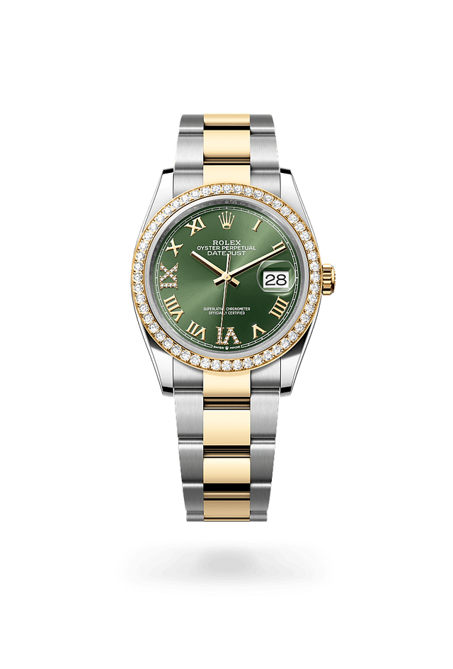 rolex Datejust 36 in Oystersteel and yellow gold, m126283rbr-0012 - Kennedy