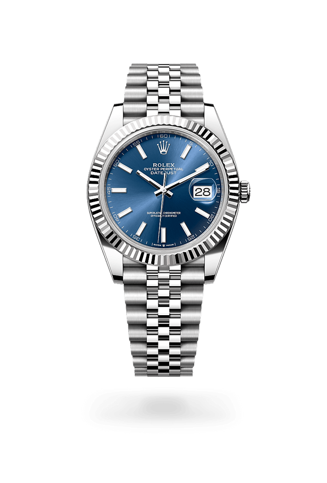 rolex Datejust 41 in Oystersteel and white gold, m126334-0002 - Kennedy