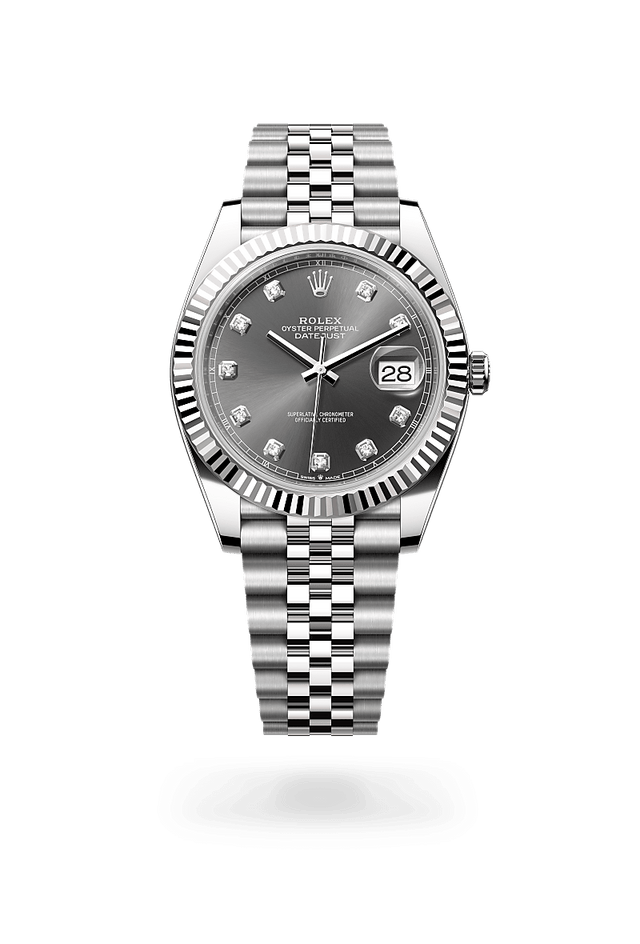 rolex Datejust 41 in Oystersteel and white gold, m126334-0006 - Kennedy