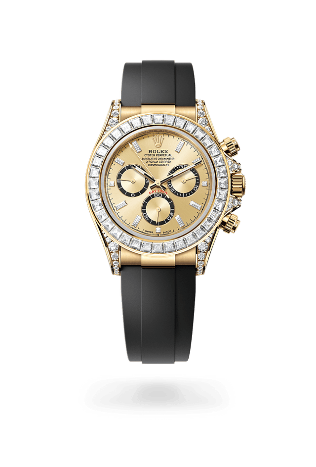 rolex Cosmograph Daytona in yellow gold and diamonds, m126538tbr-0004 - Kennedy