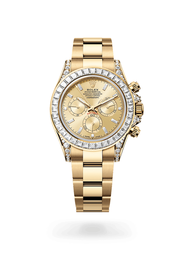 rolex Cosmograph Daytona in yellow gold and diamonds, m126598tbr-0001 - Kennedy