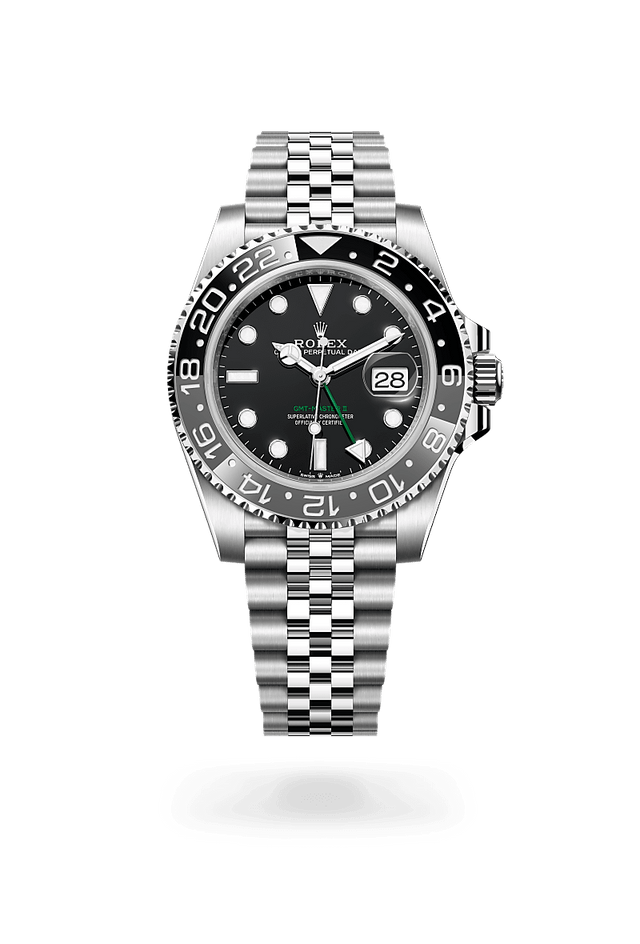 rolex GMT-Master II in Oystersteel, m126710grnr-0003 - Kennedy