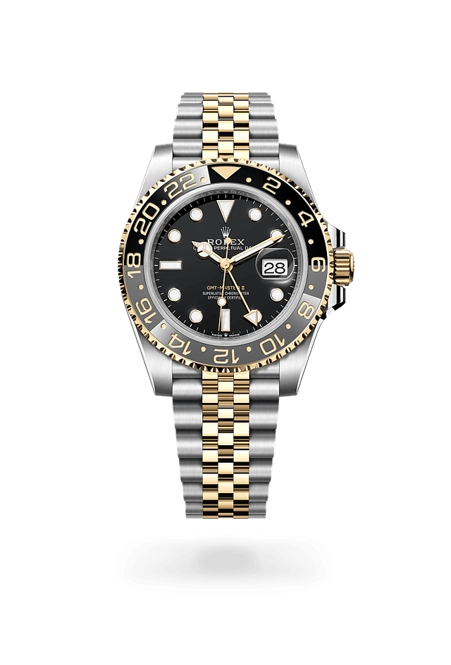 rolex GMT-Master II in Oystersteel and yellow gold, m126713grnr-0001 - Kennedy