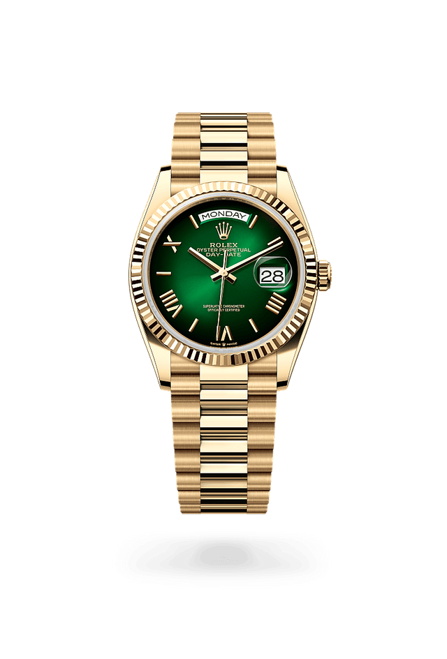 rolex Day-Date 36 in yellow gold, m128238-0118 - Kennedy