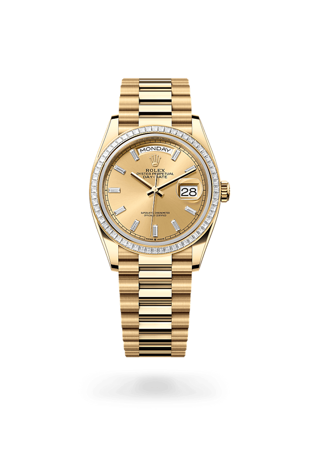 rolex Day-Date 36 in yellow gold, m128398tbr-0037 - Kennedy