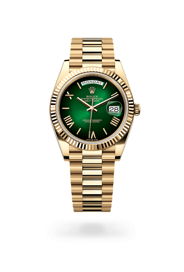 rolex Day-Date 40 in yellow gold, m228238-0069 - Kennedy