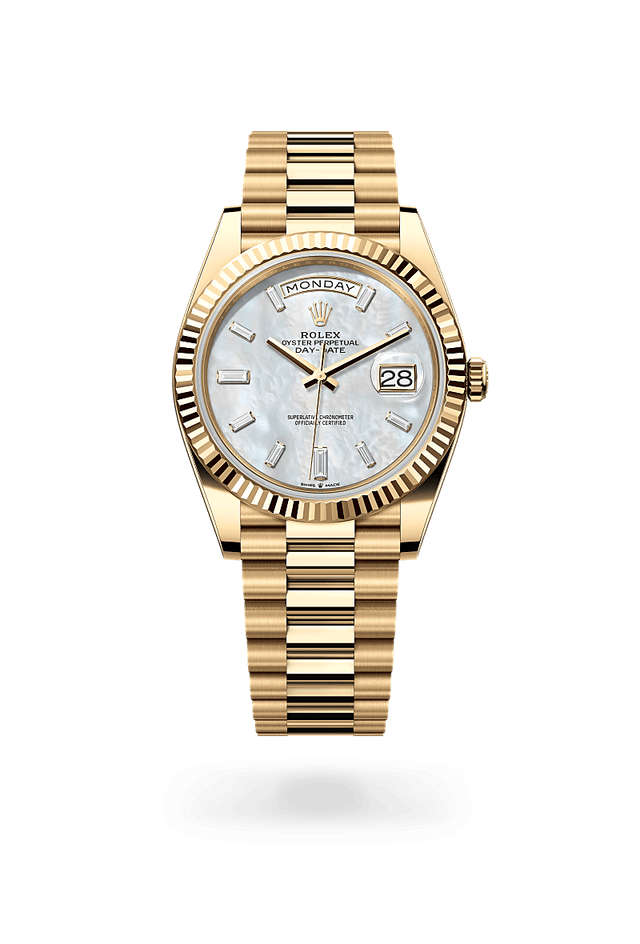 rolex Day-Date 40 in yellow gold, m228238-0071 - Kennedy