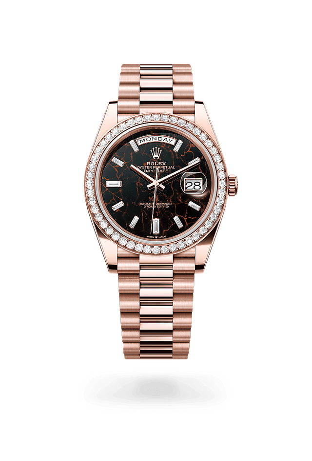 rolex Day-Date 40 in Everose gold, m228345rbr-0016 - Kennedy