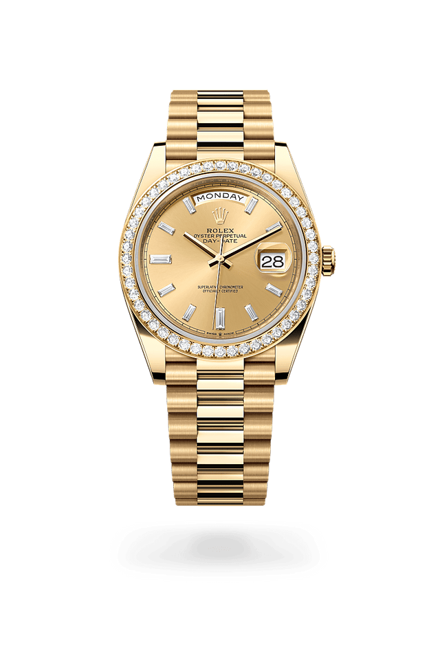 rolex Day-Date 40 in yellow gold, m228348rbr-0002 - Kennedy