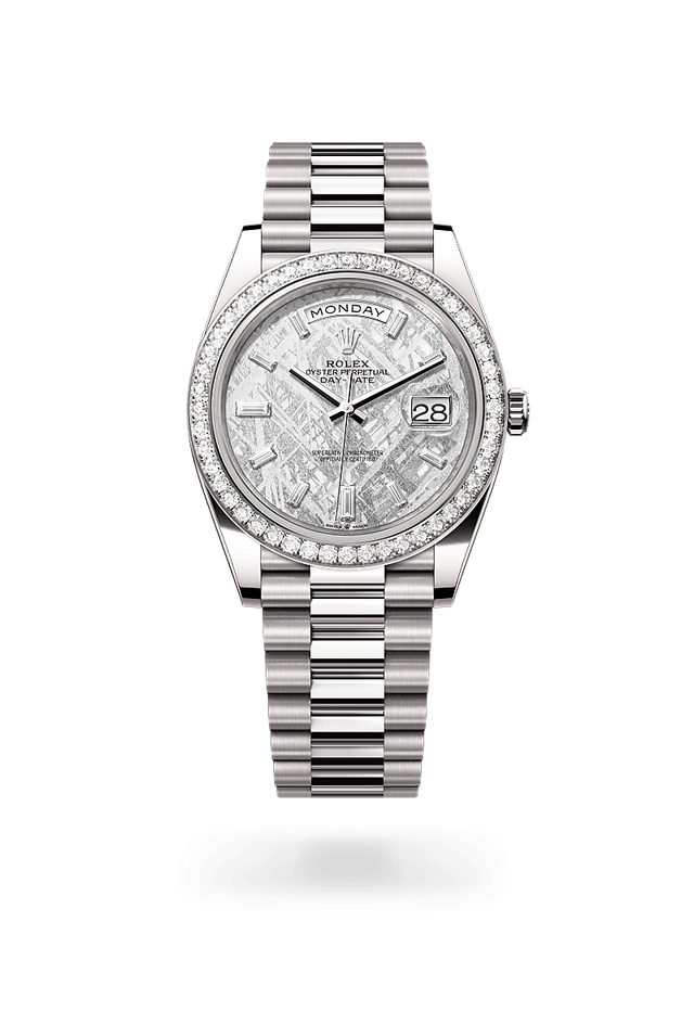 rolex Day-Date 40 in white gold, m228349rbr-0040 - Kennedy