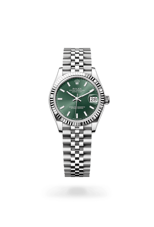 rolex Datejust 31 in Oystersteel and white gold, m278274-0018 - Kennedy