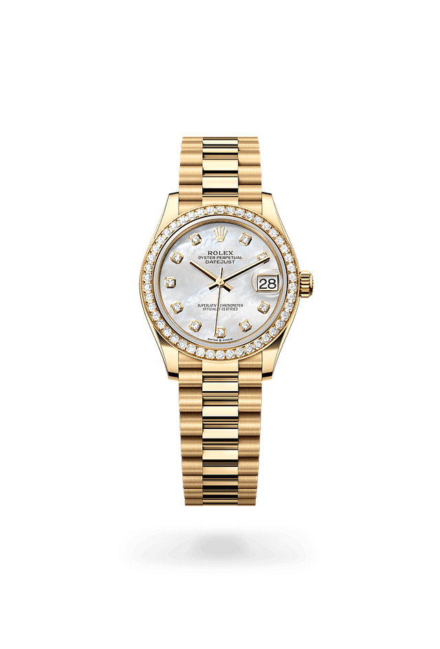 rolex Datejust 31 in yellow gold, m278288rbr-0006 - Kennedy