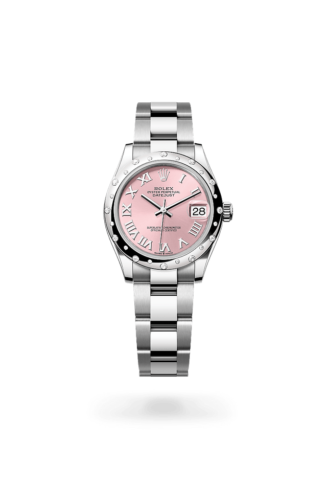 rolex Datejust 31 in Oystersteel and white gold, m278344rbr-0021 - Kennedy