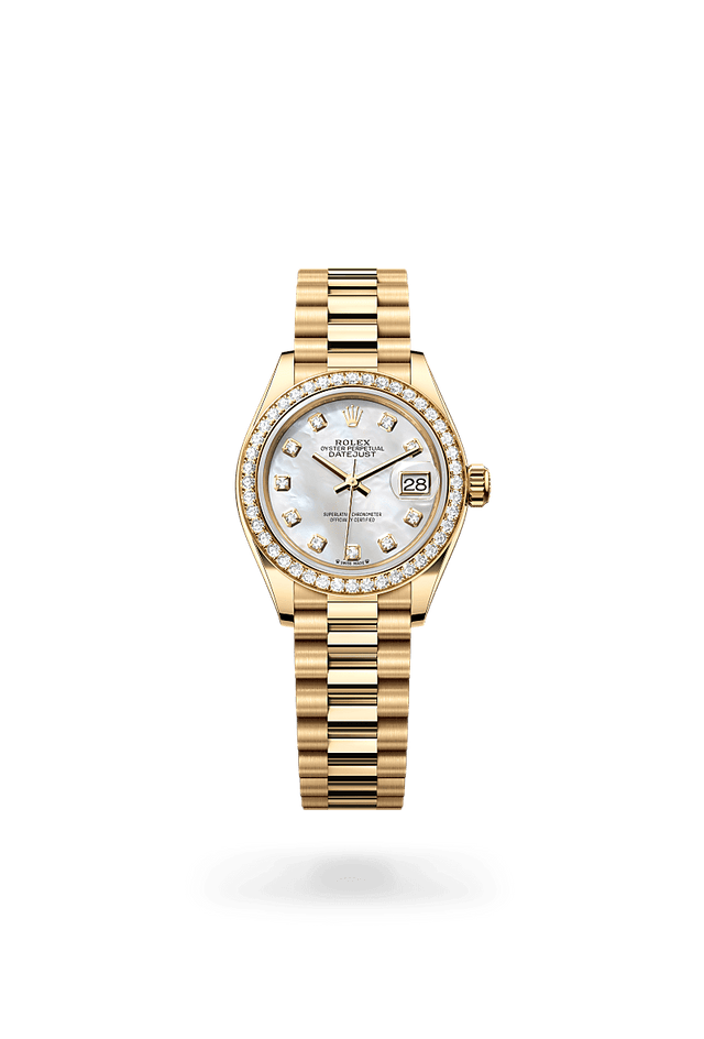 rolex Lady-Datejust in yellow gold, m279138rbr-0015 - Kennedy