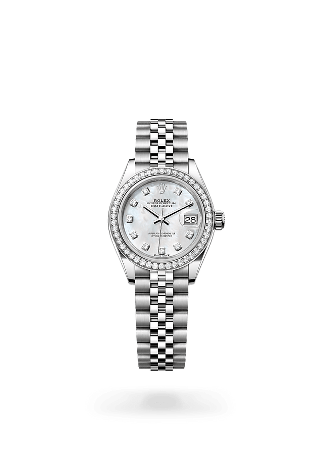 rolex Lady-Datejust in Oystersteel and white gold, m279384rbr-0011 - Kennedy