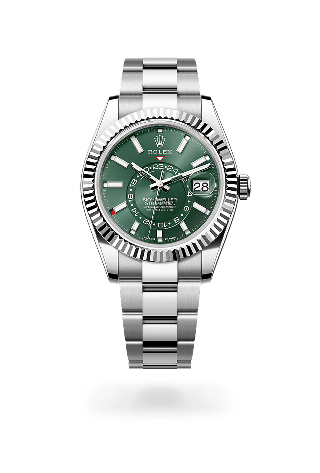 rolex Sky-Dweller in Oystersteel and white gold, m336934-0001 - Kennedy