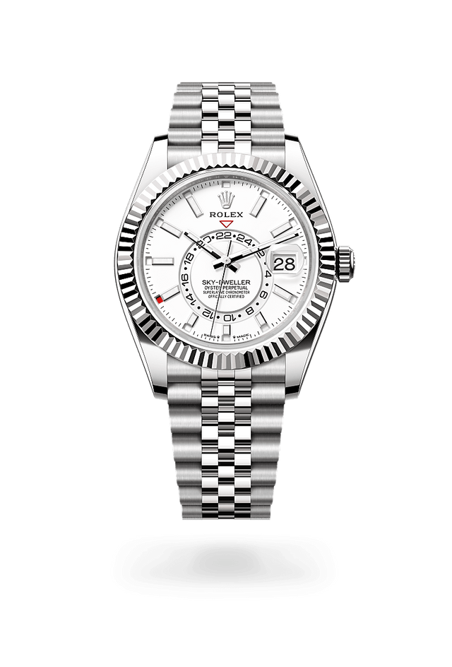 rolex Sky-Dweller in Oystersteel and white gold, m336934-0004 - Kennedy