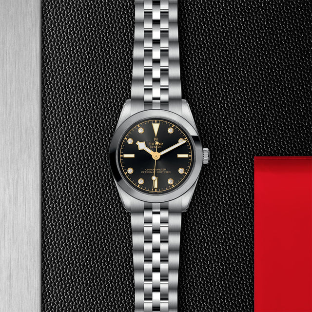 tudor m79600 0004 in store flat lay