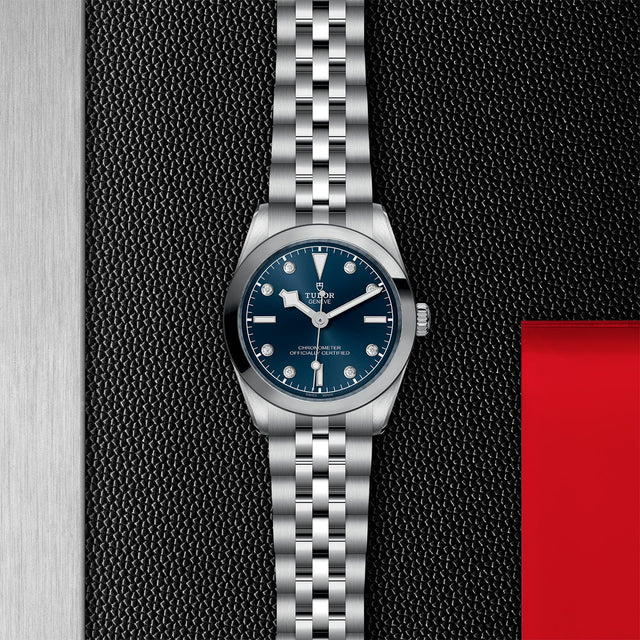 tudor m79600 0005 in store flat lay